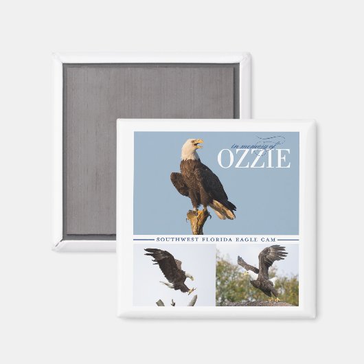 Erinnerung an Ozzie Magnet (Vorderseite/Rückseite)