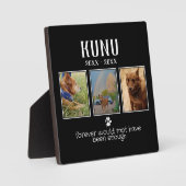 Erinnerung an persönliche Haustiere - Gedenkartike Fotoplatte (Vorderseite)