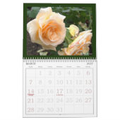 Erinnerung an schöne Rose Calendar レ schöne ダ. Kalender (Mär 2027)