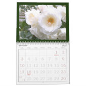 Erinnerung an schöne Rose Calendar レ schöne ダ. Kalender (Jan 2027)