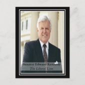 Erinnerung an Ted Kennedy Postkarte (Vorderseite)