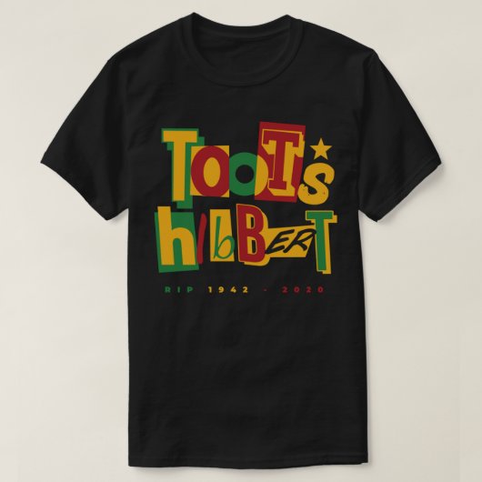 Erinnerung an Toots und die Maytals 1942 - 2020 T- T-Shirt (Design vorne)