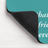 Erinnerung an unsere Freundschaft Mousepad (Ecke)