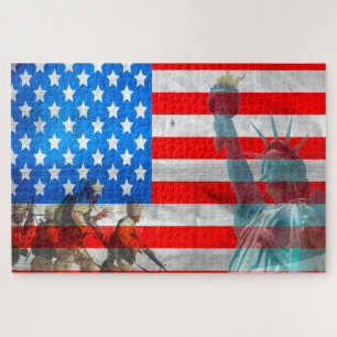 Erinnerung an unseren Vetraner Weltkrieg Zwei-Jigs Puzzle