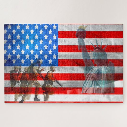 Erinnerung an unseren Vetraner Weltkrieg Zwei Puzzle (Horizontal)