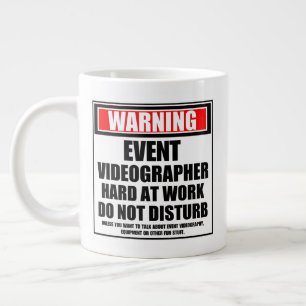 Erinnerung an Videographen Jumbo-Tasse