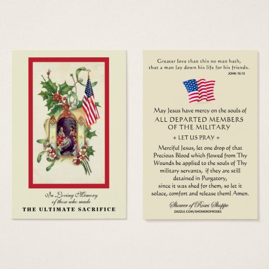 Erinnerung an Weihnachten (Vorne & Hinten)