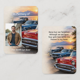 Erinnerung Andenken Vintage Sammlerstücke Autos Kl Visitenkarte