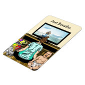 Erinnerung, atmen, Motivierend Unterstützung Magnet (Linke Seite)