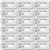 Erinnerung Aufkleber (Vorderseite)