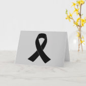 Erinnerung, beklagendes schwarzes karte (Gelbe Blume)