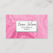 Erinnerung Cards Friseur Salon Visitenkarte (Vorderseite)