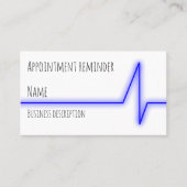 Erinnerung der Ernennung Visitenkarte (Vorderseite)