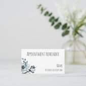 Erinnerung der Ernennung Visitenkarte (Stehend Vorderseite)