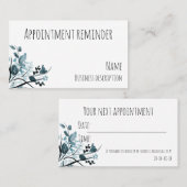 Erinnerung der Ernennung Visitenkarte (Vorne/Hinten)