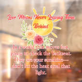 Erinnerung der Kindersicherheit Fensteraufkleber (Blatt 2)