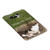 Erinnerung des Geschirrspülers, sauber und schmutz Magnet (Rechte Seite)