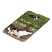 Erinnerung des Geschirrspülers, sauber und schmutz Magnet (Linke Seite)