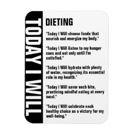 Erinnerung Dieting Goals individuell anpassen Magnet