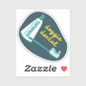 Erinnerung "Doggie Dental" Aufkleber (Blatt)