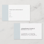 Erinnerung Doktor-Dentist Therapist Chic Terminkarte (Vorne/Hinten)