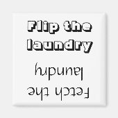 Erinnerung "dreh/holen" magnet (Vorne)