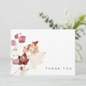 Erinnerung Fall Foliage Beerdigung Danke (Stehend Vorderseite)