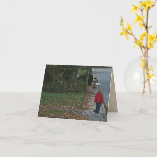 Erinnerung: Freundschaft, Karte (Gelbe Blume)