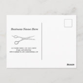 Erinnerung für den Haarstypus Postkarte (Rückseite)