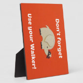 Erinnerung für den Walker Fotoplatte (Seite)