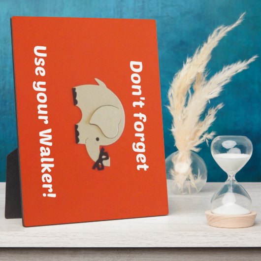 Erinnerung für den Walker Fotoplatte (Seite)