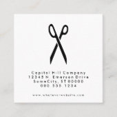 Erinnerung für die Beauftragung der quadratischen Terminkarte (Vorderseite)