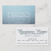 Erinnerung für die Dampfgläser Terminkarte (Vorne/Hinten)