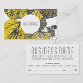 Erinnerung für die Ernennung von aspen Blätter Terminkarte (Vorne/Hinten)