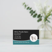 Erinnerung für die Ernennung von Hunden Geschäftsk Visitenkarte (Stehend Vorderseite)