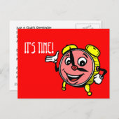 Erinnerung für die Postkartenuhr Postkarte (Vorne/Hinten)