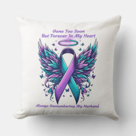 Erinnerung für immer in unserem Herzen Selbstmordg Kissen