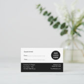 Erinnerung für medizinische Logos Terminkarte (Stehend Vorderseite)