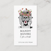 Erinnerung für Optometristen Visitenkarte (Vorderseite)