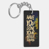 Erinnerung für Sie Akryllischer Schlüsselanhänger (Vorderseite links)