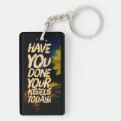 Erinnerung für Sie Akryllischer Schlüsselanhänger (Rückseite)