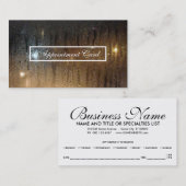 Erinnerung für Termine im Regenfenster (Vorne/Hinten)