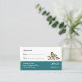 Erinnerung für Veterinärdienststellen Terminkarte (Stehend Vorderseite)