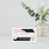 Erinnerung für Vintage Blumenbestellung Terminkarte (Stehend Vorderseite)