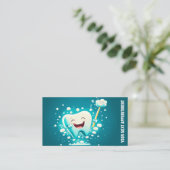 Erinnerung für Zahnarztberufe Terminkarte (Stehend Vorderseite)