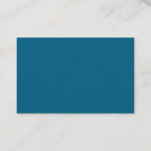 Erinnerung für Zahnarzternennungskarten Visitenkarte (Rückseite)