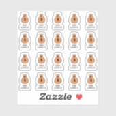 Erinnerung-Geld-Tracker-Planer Aufkleber (Blatt)