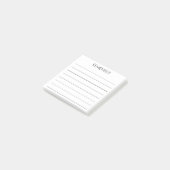 Erinnerung Hinweis Post-it Klebezettel (angewinkelt)