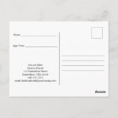 Erinnerung-Karten für niedliche Frösche Postkarte (Rückseite)