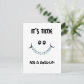 Erinnerung Kieferorthopädische Ernennungen Postkarte (Stehend Vorderseite)